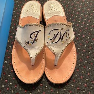 Jack Rogers I Do Flip Flops. Worn only once. Size 8.5.